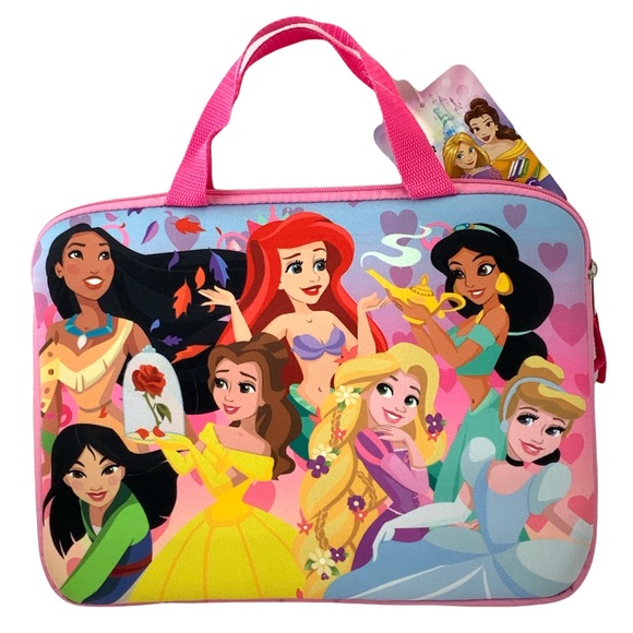 Disney Other - Disney Princess Tablet iPad Laptop Carrying Case Padded 13 X 10 in Multicolor